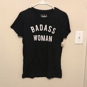 Black “bada**” woman tee
